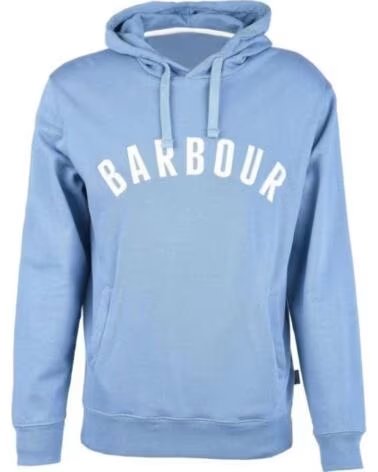 SWEATSHIRT COM CAPUZ BARBOUR ACTION FORCE BLUE LIGHT