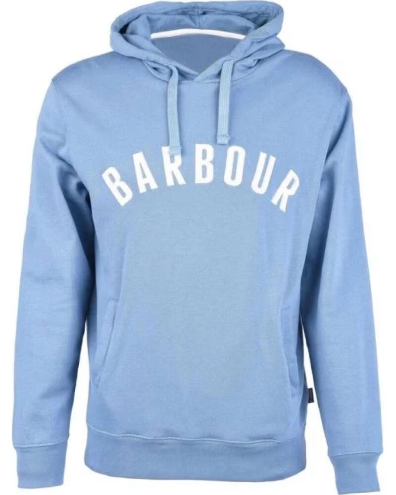 SWEATSHIRT COM CAPUZ BARBOUR ACTION FORCE BLUE LIGHT