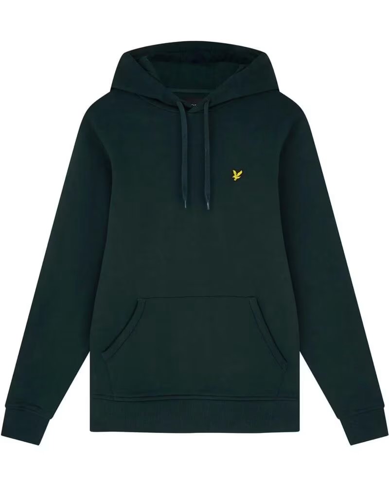 LYLE & SCOTT FELPA CON CAPPUCCIO DARK GREEN