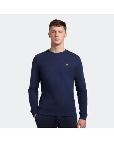 LYLE SCOTT SUDADERA CUELLO REDONDO AZUL MARINO NAVY