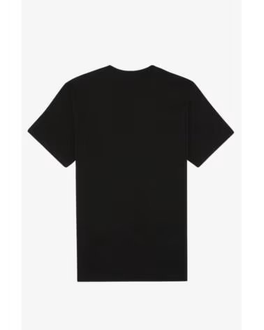 T-SHIRT FRED PERRY À LOGO BRODÉ BLACK