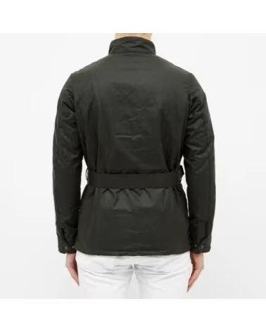 BARBOUR INTERNATIONAL NEW SL GEWACHSTE JACKE SAGE GREEN