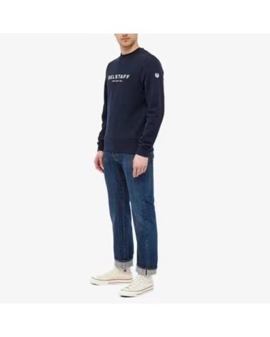 BELSTAFF BELSTAFF 1924 SUDADERA AZUL MARINO NAVY