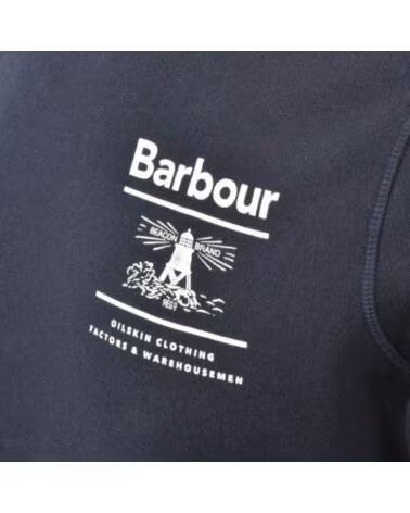 BARBOUR REED CREW SWEATSHIRT NAVY