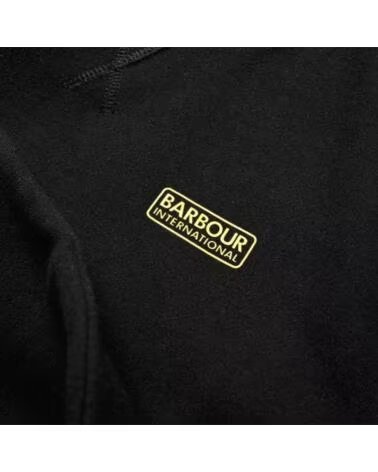 BARBOUR INTERNATIONAL ESSENTIAL CREW SWEATSHIRT NEGRO BLACK