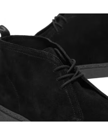 FRED PERRY HAWLEY SUEDE B9161 STIEFEL SCHWARZ BLACK