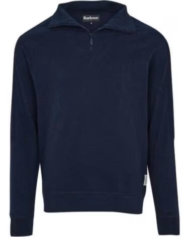 BARBOUR HARBOUR HALF ZIP SWEATSHIRT DUNKELBLAU NAVY