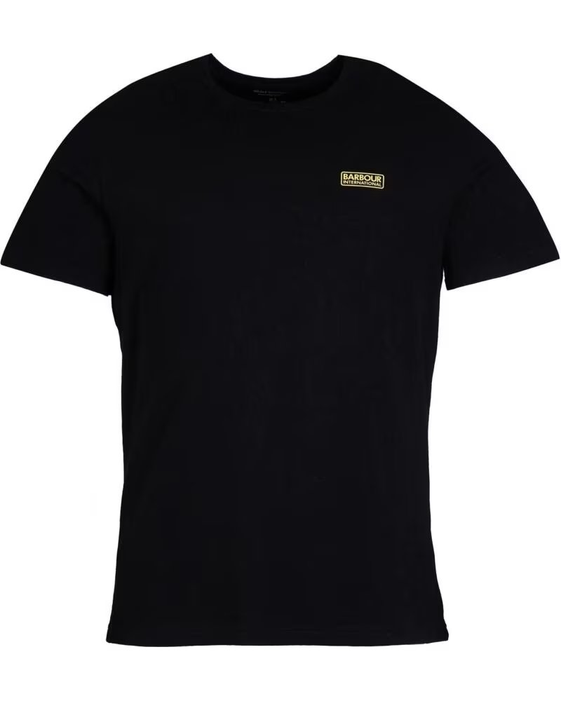 BARBOUR INTERNATIONAL ESSENTIAL SMALL LOGO T-SHIRT BLACK