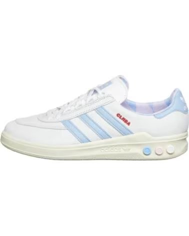ZAPATILLAS ADIDAS CLMBA GX6182 BLANCAS Y CELESTE WHITE
