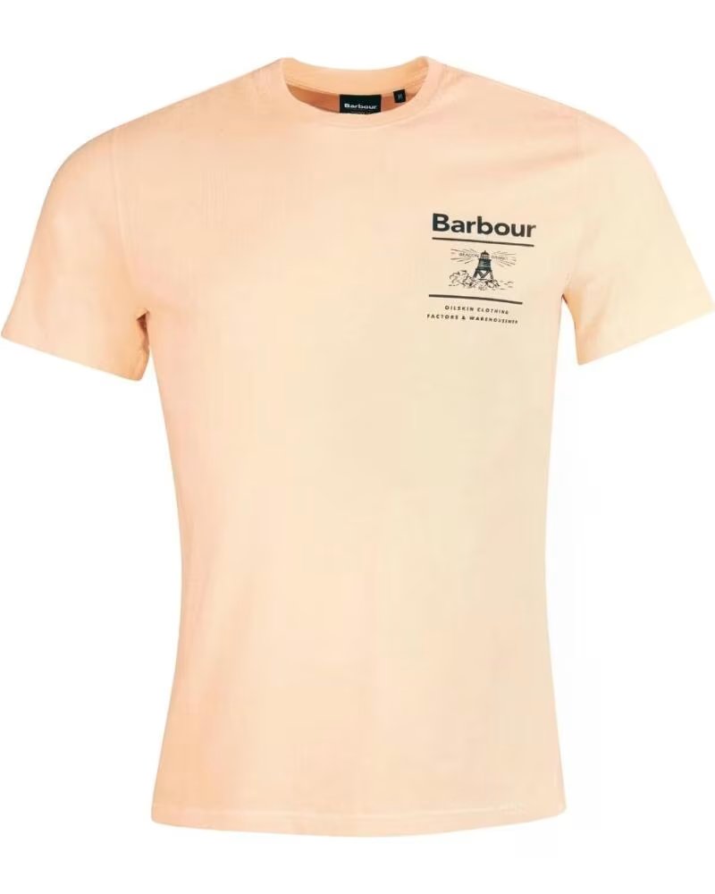 CAMISETA BARBOUR CHANONRY CORAL SANDS ORANGE