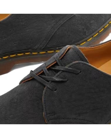 DR MARTENS 1461 SAVANNAH NUBUCK MADE IN ENGLAND BLACK