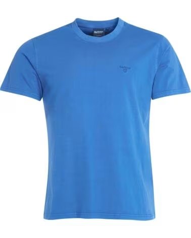 T-SHIRT MANCHES COURTES BARBOUR GARMENT DYED BLEU MARINE NAVY