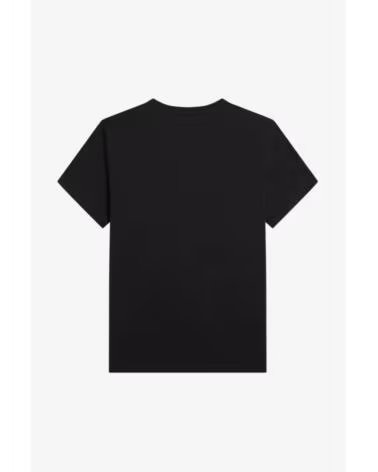 T-SHIRT FRED PERRY LAUREL WREATH GRAPHIC BLACK