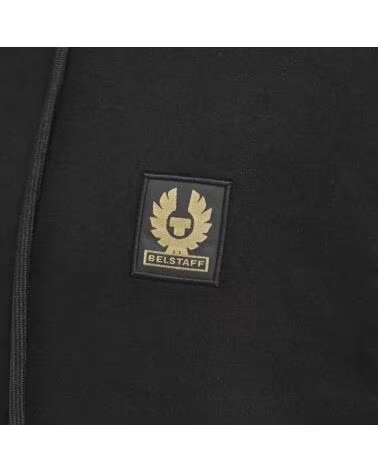 SWEATSHIRT COM CAPUZ BELSTAFF PRETA BLACK