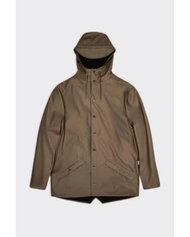 RAINS CHAQUETA 12010 WOOD BROWN