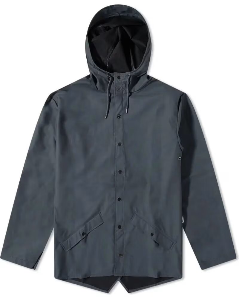 RAINS JACKET 12010 SLATE REGENJACKE GREY