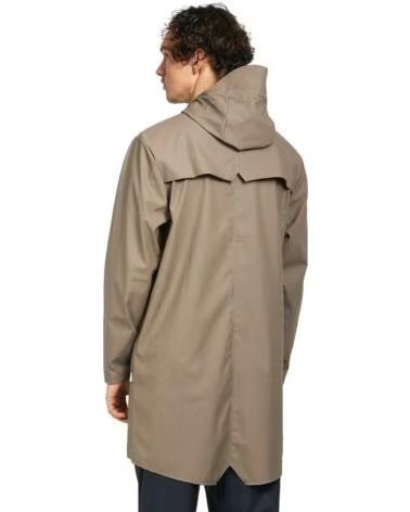 RAINS JACKET 12020 TAUPE BROWN