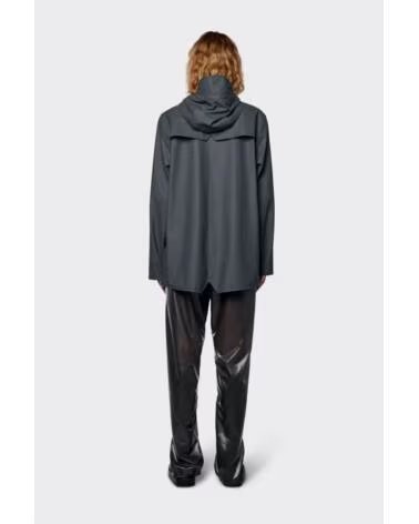 RAINS JACKET 12010 SLATE REGENJACKE GREY