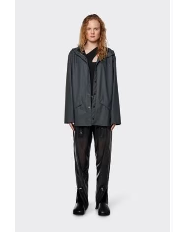 RAINS JACKET 12010 SLATE REGENJACKE GREY