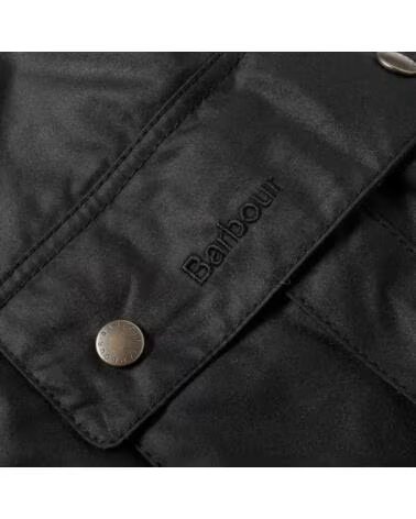 CASACO ENCERADO BARBOUR INTERNATIONAL DUKE BLACK