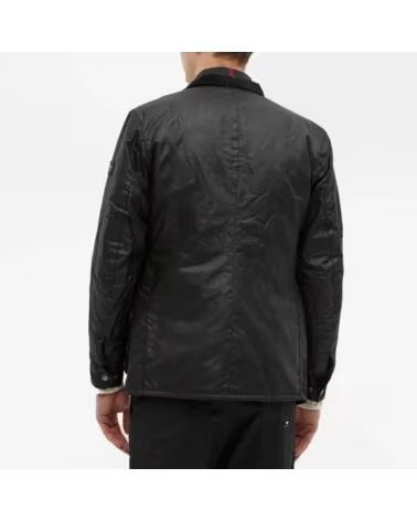CASACO ENCERADO BARBOUR INTERNATIONAL DUKE BLACK