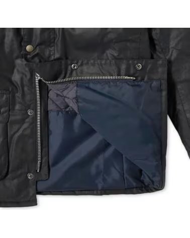 VESTES CIRÉES BARBOUR INTERNATIONAL DUKE NAVY