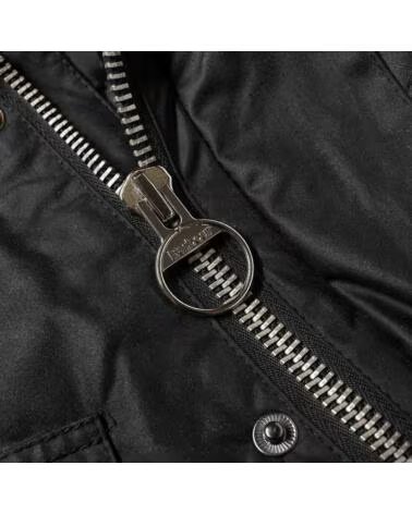 CASACO ENCERADO BARBOUR INTERNATIONAL DUKE BLACK