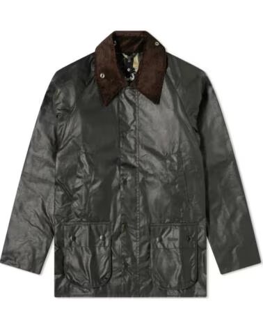 GIACCA CERATA BARBOUR BEDALE SAGE GREEN