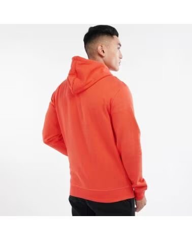 BARBOUR INTERNATIONAL SWEAT-SHIRT À CAPUCHE POP OVER INTENSE ORANGE