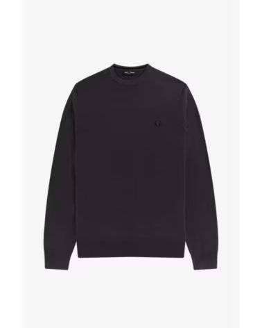 FRED PERRY PULL CLASSIQUE À COL ROND GREY