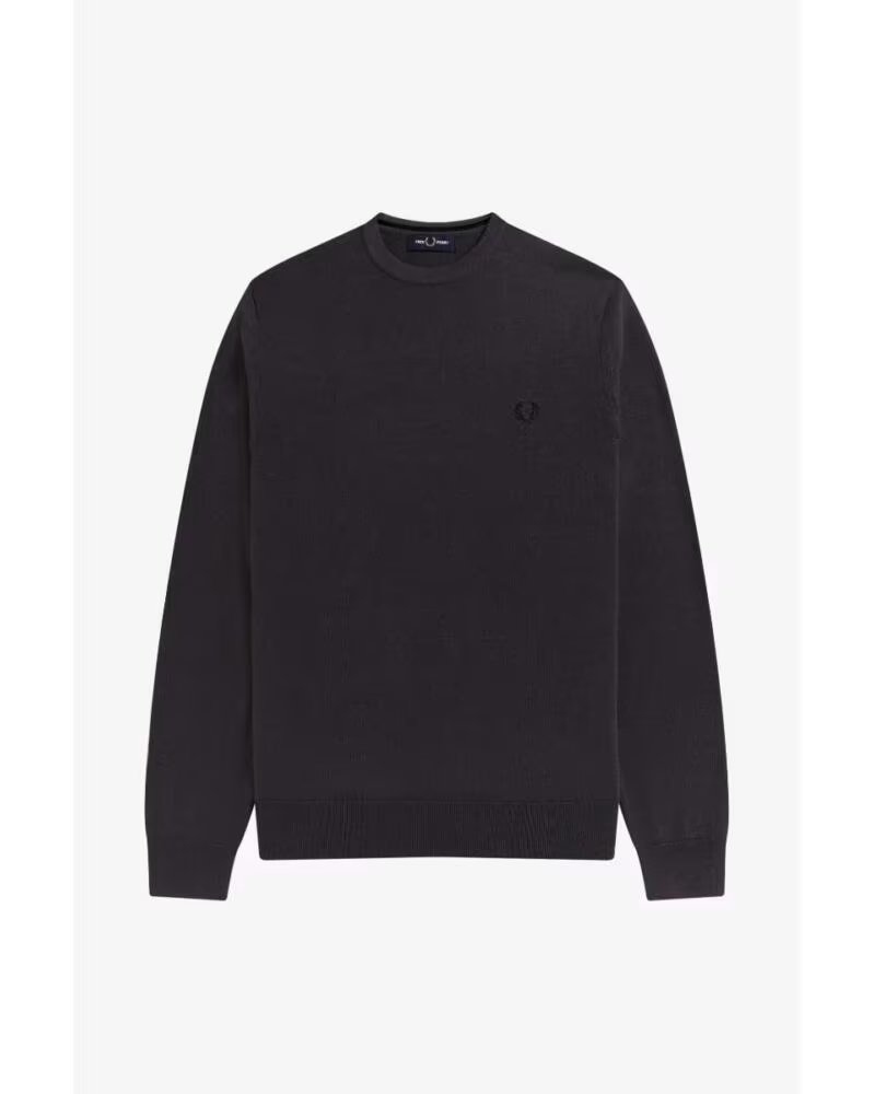 FRED PERRY PULL CLASSIQUE À COL ROND GREY