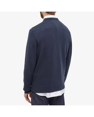 FRED PERRY PULL CLASSIQUE COL ROND SHADED NAVY