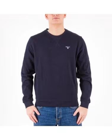 SWEAT-SHIRT BARBOUR RIDSDALE À COL ROND BLEU MARINE NAVY