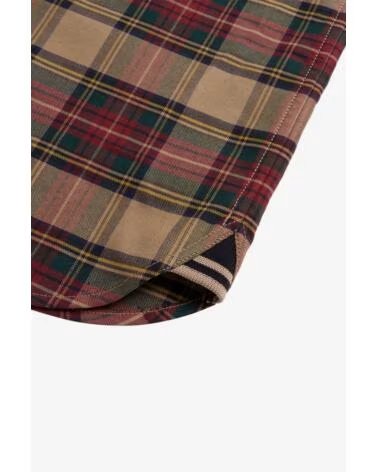 FRED PERRY TARTAN HEMD SHADED STONE KARIERT MULTICOLOR