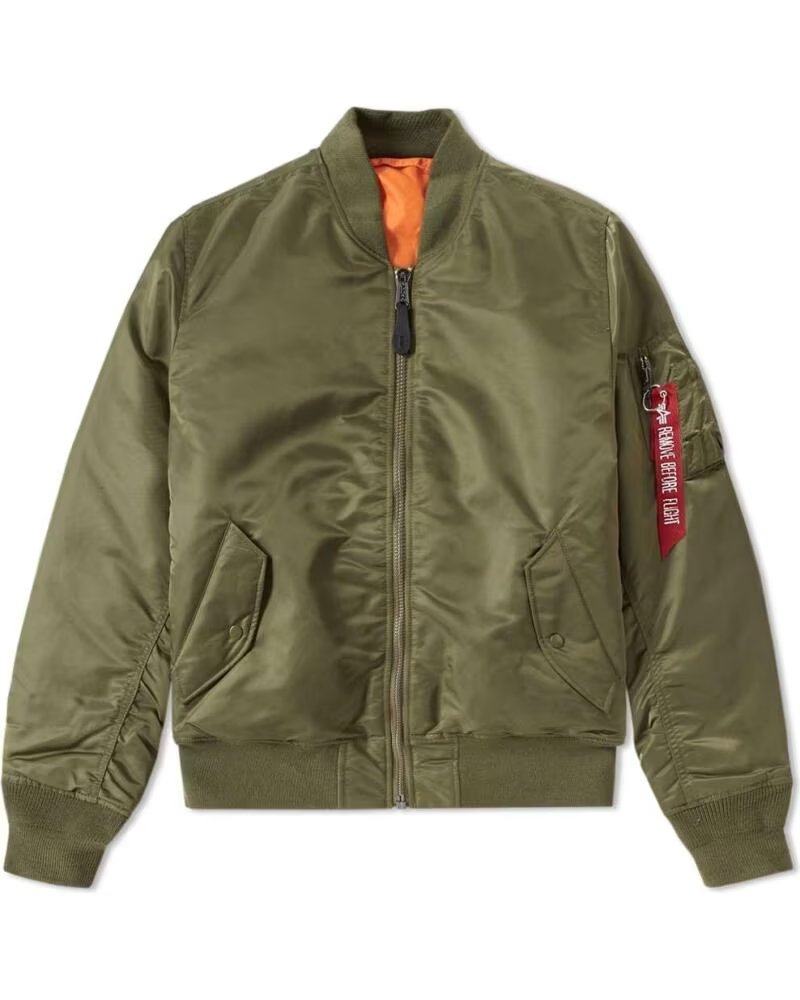 ALPHA INDUSTRIES BLOUSON BOMBER CLASSIC MA-1 SAGE GREEN