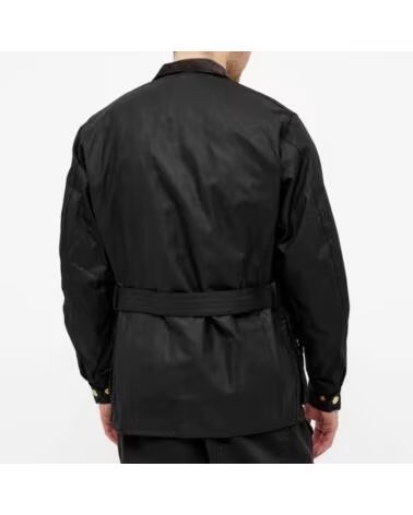 BARBOUR INTERNATIONAL ORIGINAL WAX JACKET BLACK