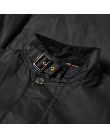 BARBOUR SLIM INTERNATIONAL GEWACHSTE JACKE BLACK