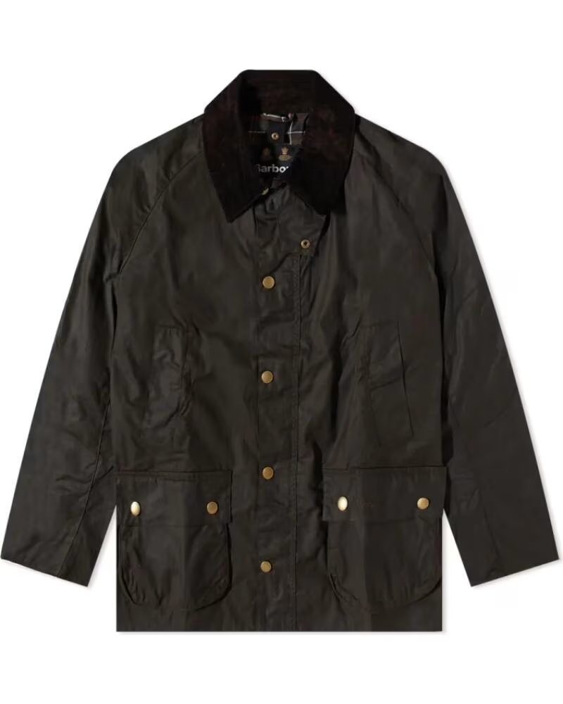 BARBOUR ASHBY WAX JACKET OLIVE