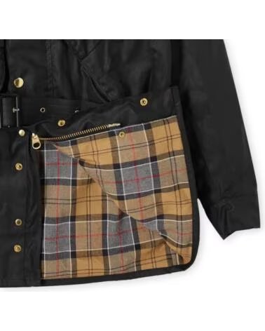 BARBOUR INTERNATIONAL ORIGINAL WAX JACKET BLACK