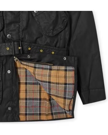 BARBOUR SLIM INTERNATIONAL GEWACHSTE JACKE BLACK