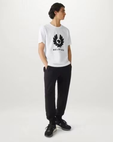 BELSTAFF T-SHIRT PHOENIX BRANCO WHITE