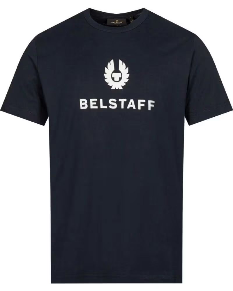 BELSTAFF T-SHIRT SIGNATURE DARK INK NAVY