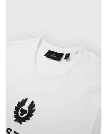 T-SHIRT BELSTAFF SIGNATURE AVEC LOGO WHITE