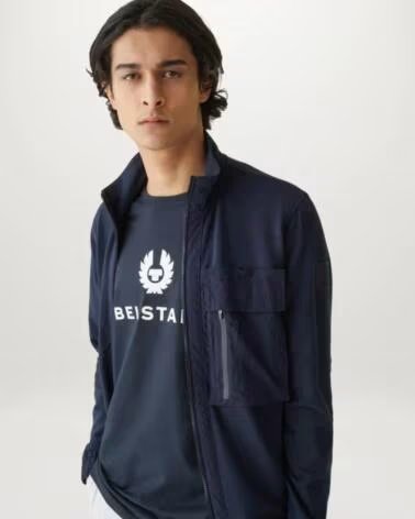BELSTAFF T-SHIRT SIGNATURE DARK INK NAVY