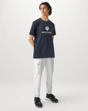 BELSTAFF T-SHIRT SIGNATURE DARK INK NAVY