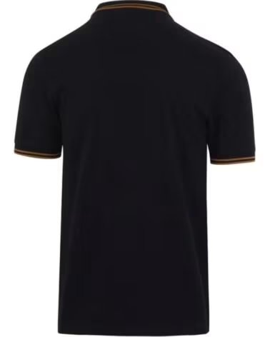 FRED PERRY POLO SLIM FIT TWIN TIPPED AZUL MARINO