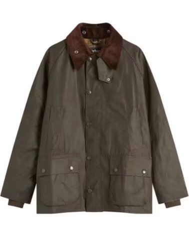 GIACCA BARBOUR CLASSIC BEDALE CERATA OLIVA OLIVE