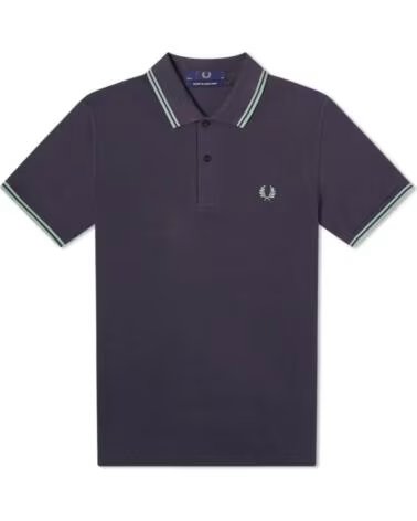 POLO FRED PERRY REISSUES ORIGINAL TWIN TIPPED NAVY