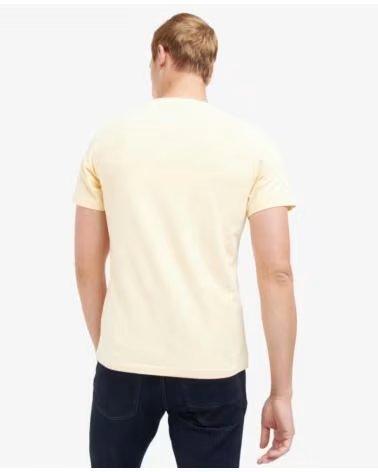 BARBOUR INTERNATIONAL THRIFT GRAPHIC-PRINT T-SHIRT GELB YELLOW