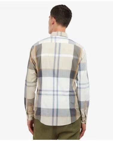 CHEMISE À MANCHES LONGUES BARBOUR HARRIS TAILORED AMBLE SAND TARTAN BEIGE